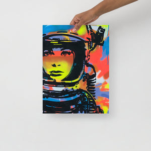 "Astro #6" by Joshua Ruggeri Matte Poster 12x16