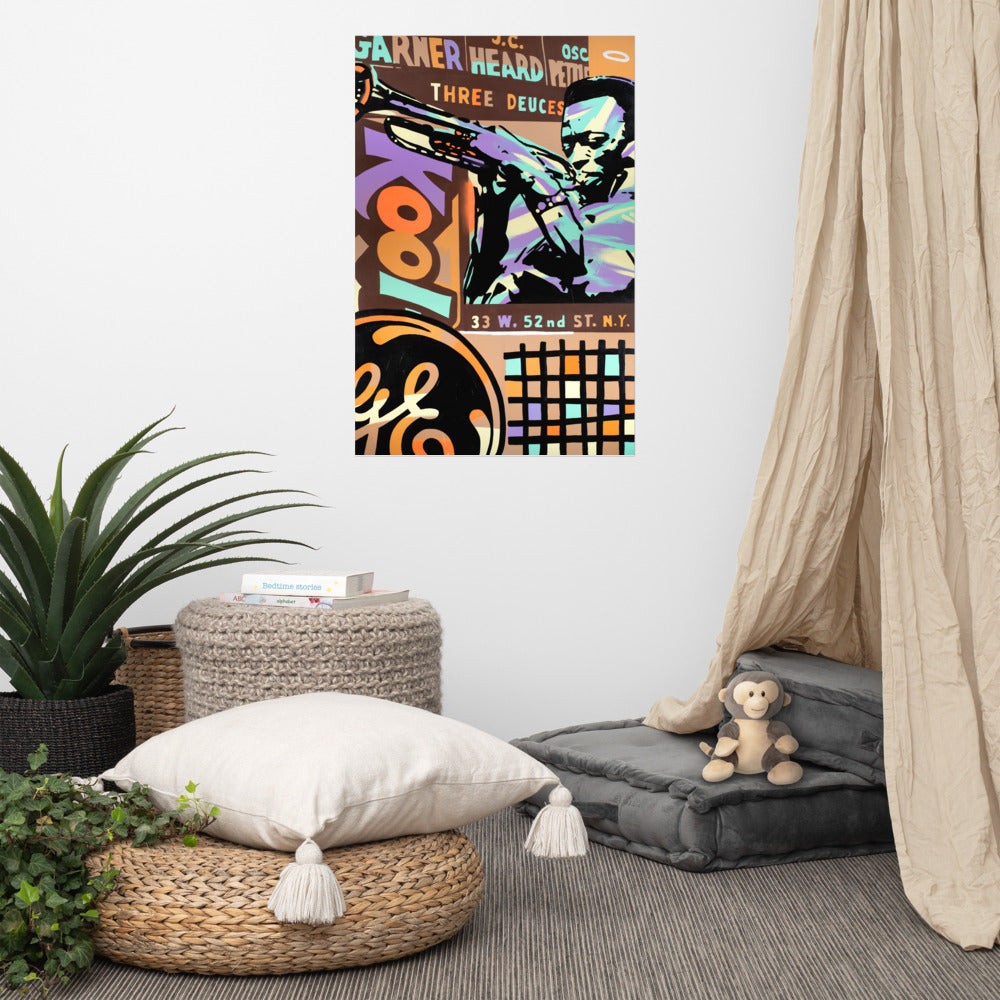 "Miles 52nd Street" Matte Poster 24x36