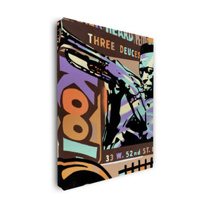 "Miles 52nd Street" Canvas Print 12x16