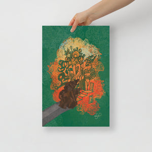 'Pilgrimage' Matte print - Innergalaxic Series
