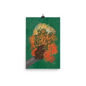 'Pilgrimage' Matte print - Innergalaxic Series