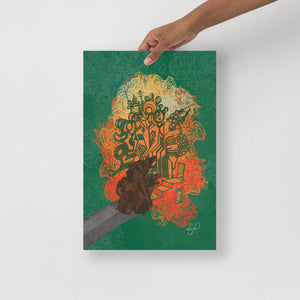 'Pilgrimage' Matte print - Innergalaxic Series