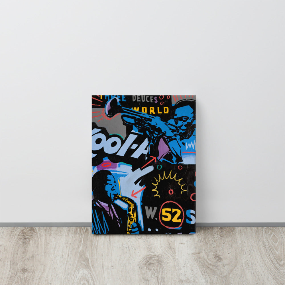 "Miles + Bird 52nd Street" Canvas Print 12x16