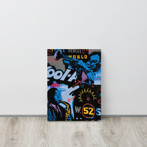 "Miles + Bird 52nd Street" Canvas Print 12x16