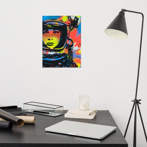 "Astro #6" by Joshua Ruggeri Matte Poster 12x16