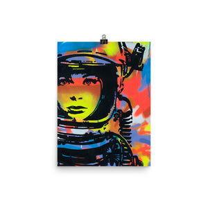 "Astro #6" by Joshua Ruggeri Matte Poster 12x16