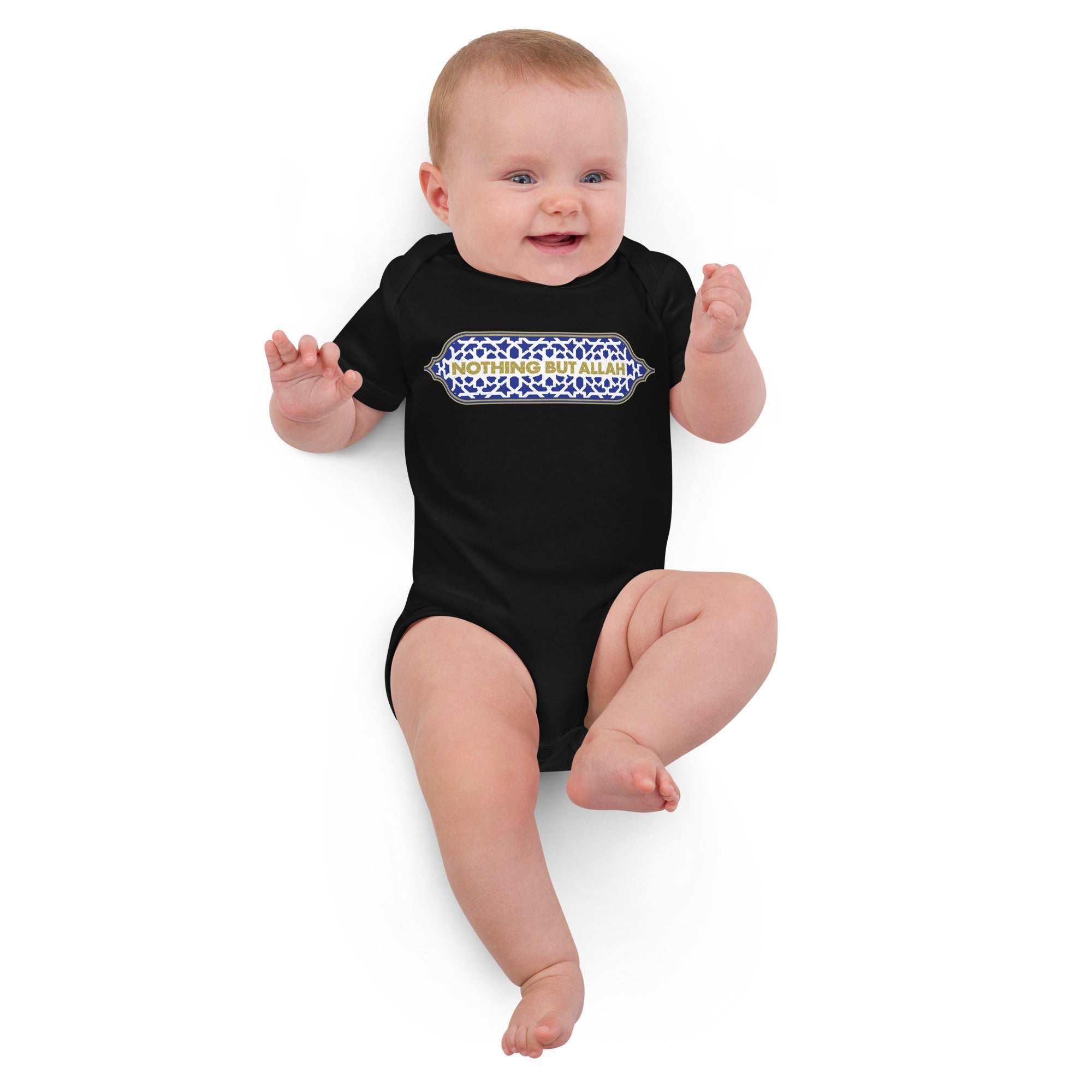 Nothing But Allah - Organic Cotton Baby Bodysuit