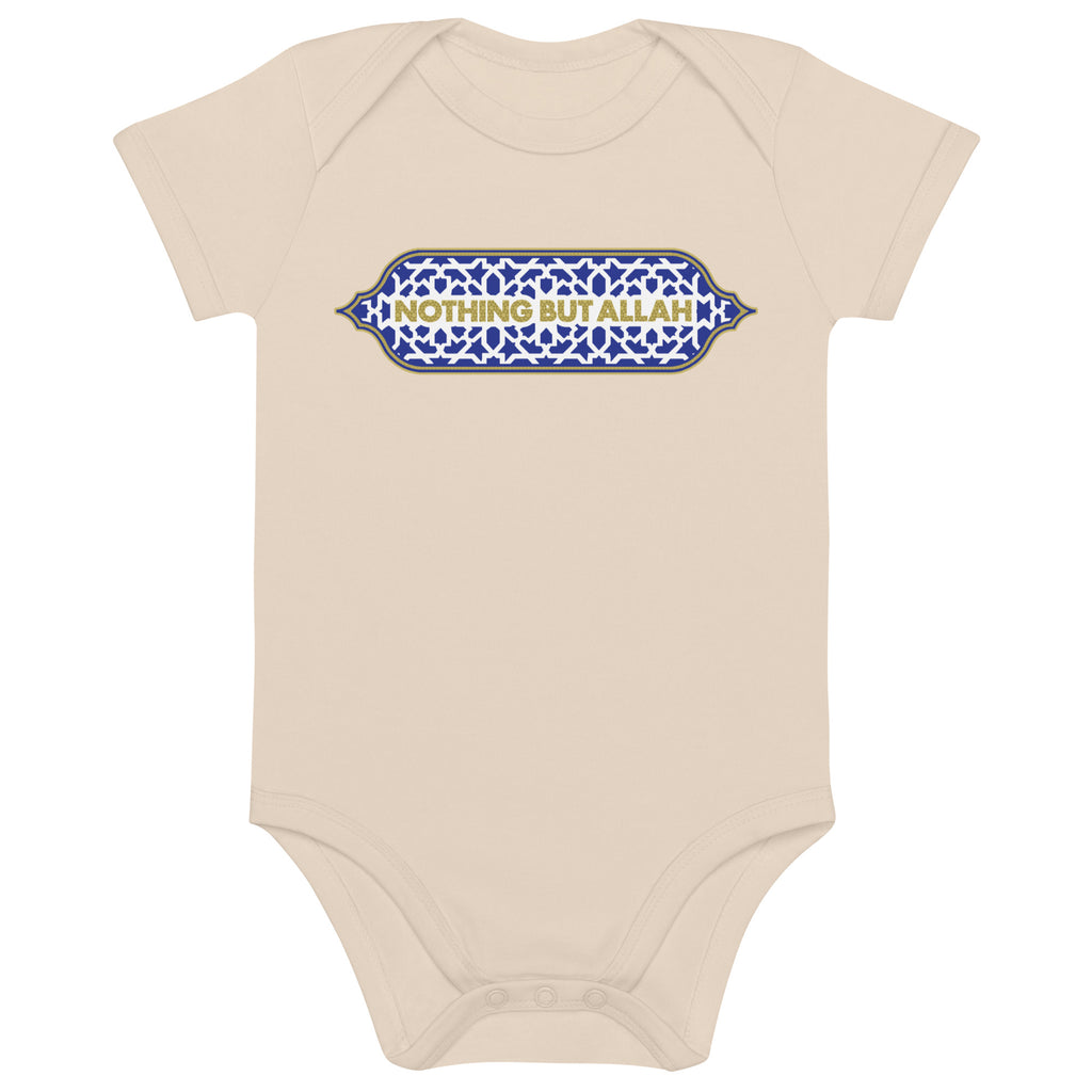 Nothing But Allah - Organic Cotton Baby Bodysuit