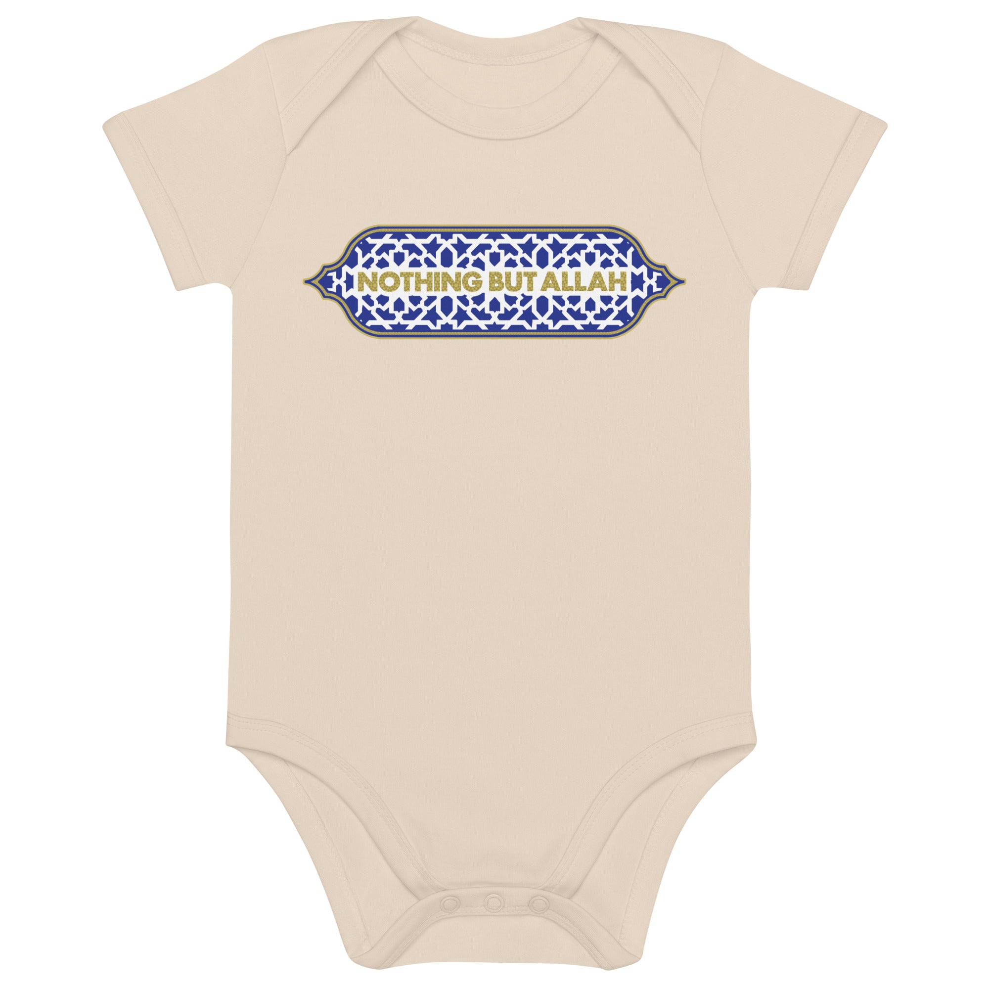 Nothing But Allah - Organic Cotton Baby Bodysuit