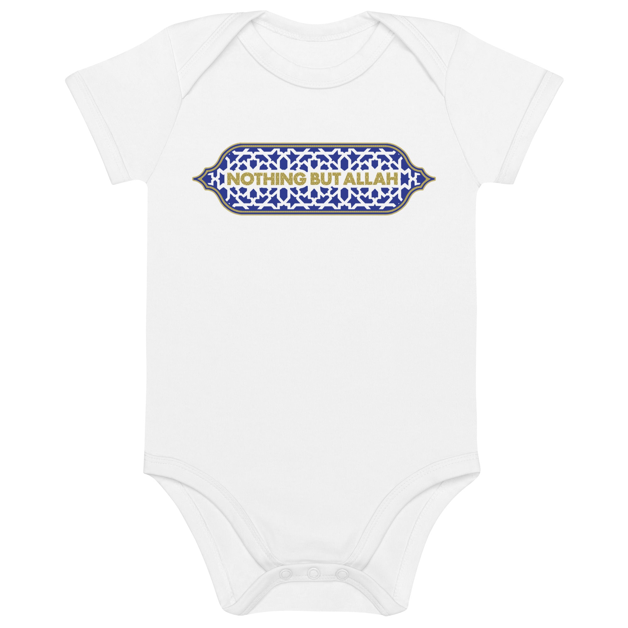 Nothing But Allah - Organic Cotton Baby Bodysuit