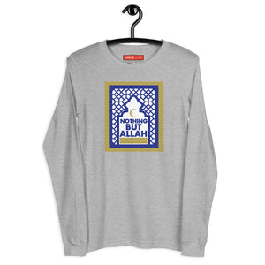 Nothing But Allah Arch - Unisex Long Sleeve Tee