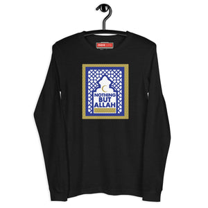 Nothing But Allah Arch - Unisex Long Sleeve Tee