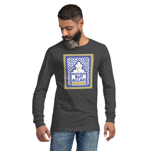 Nothing But Allah Arch Unisex Long Sleeve Tee