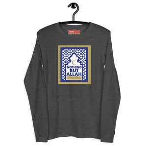 Nothing But Allah Arch - Unisex Long Sleeve Tee