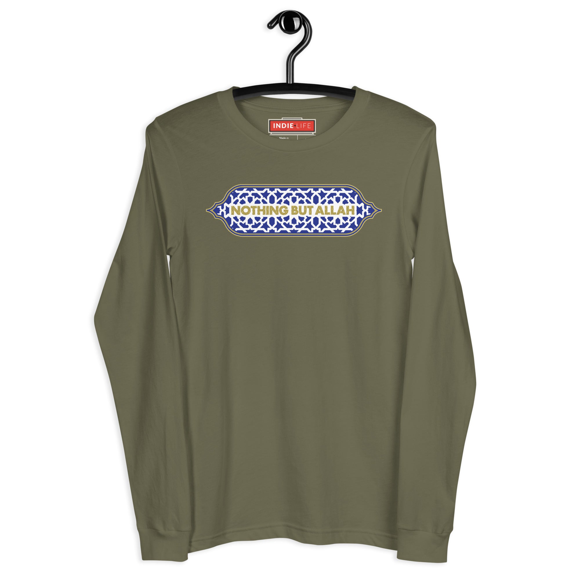 Nothing But Allah - Unisex Long Sleeve Tee