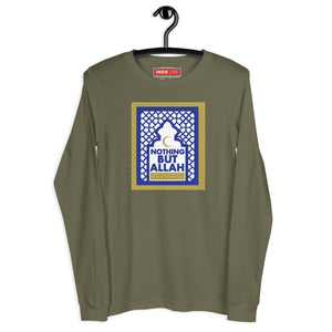 Nothing But Allah Arch - Unisex Long Sleeve Tee