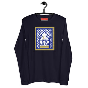 Nothing But Allah Arch - Unisex Long Sleeve Tee