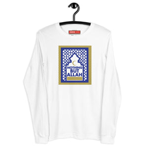 Nothing But Allah Arch - Unisex Long Sleeve Tee