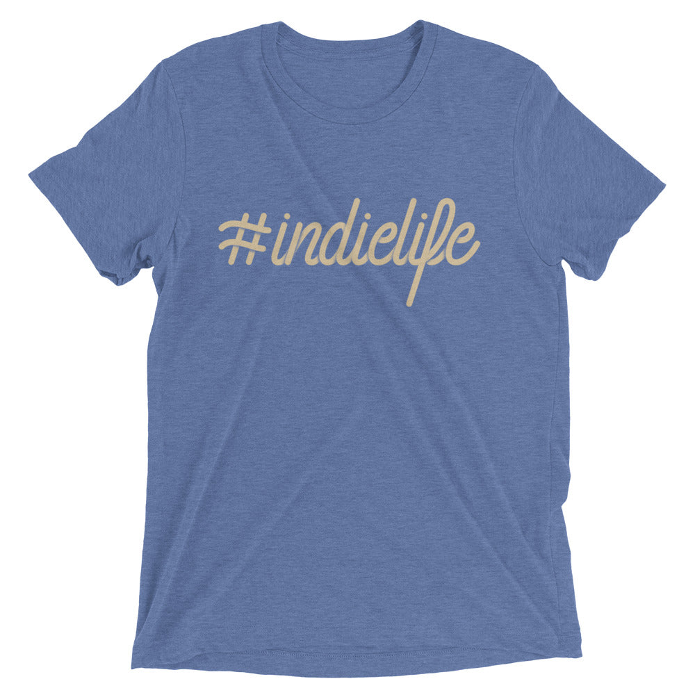 "Classic Hashtag Indie-Life" Tri-blend Tee