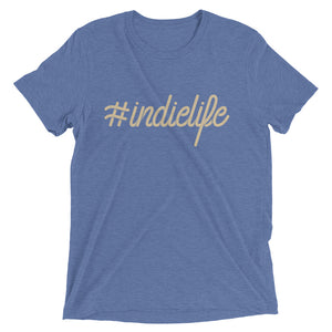 "Classic Hashtag Indie-Life" Tri-blend Tee