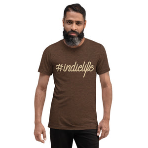 "Classic Hashtag Indie-Life" Tri-blend Tee