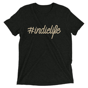 "Classic Hashtag Indie-Life" Tri-blend Tee