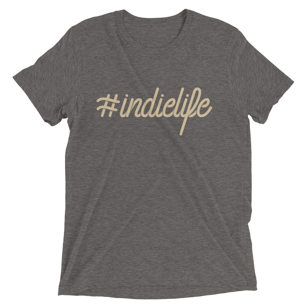"Classic Hashtag Indie-Life" Tri-blend Tee