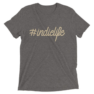 "Classic Hashtag Indie-Life" Tri-blend Tee
