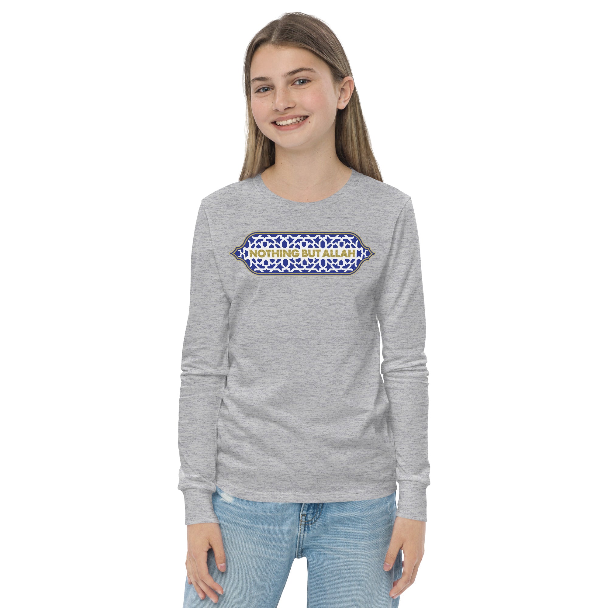 Nothing But Allah - Youth Long Sleeve Tee
