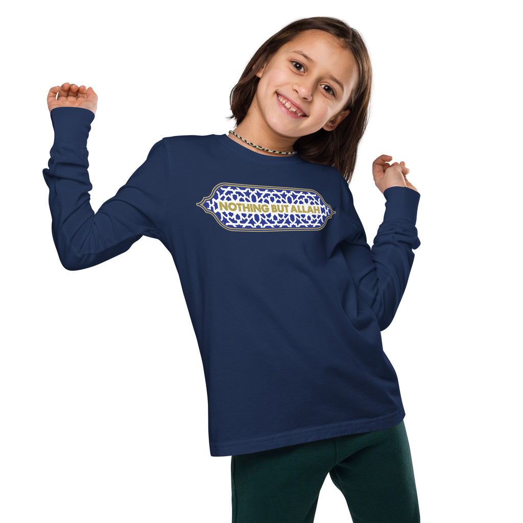 Nothing But Allah - Youth Long Sleeve Tee