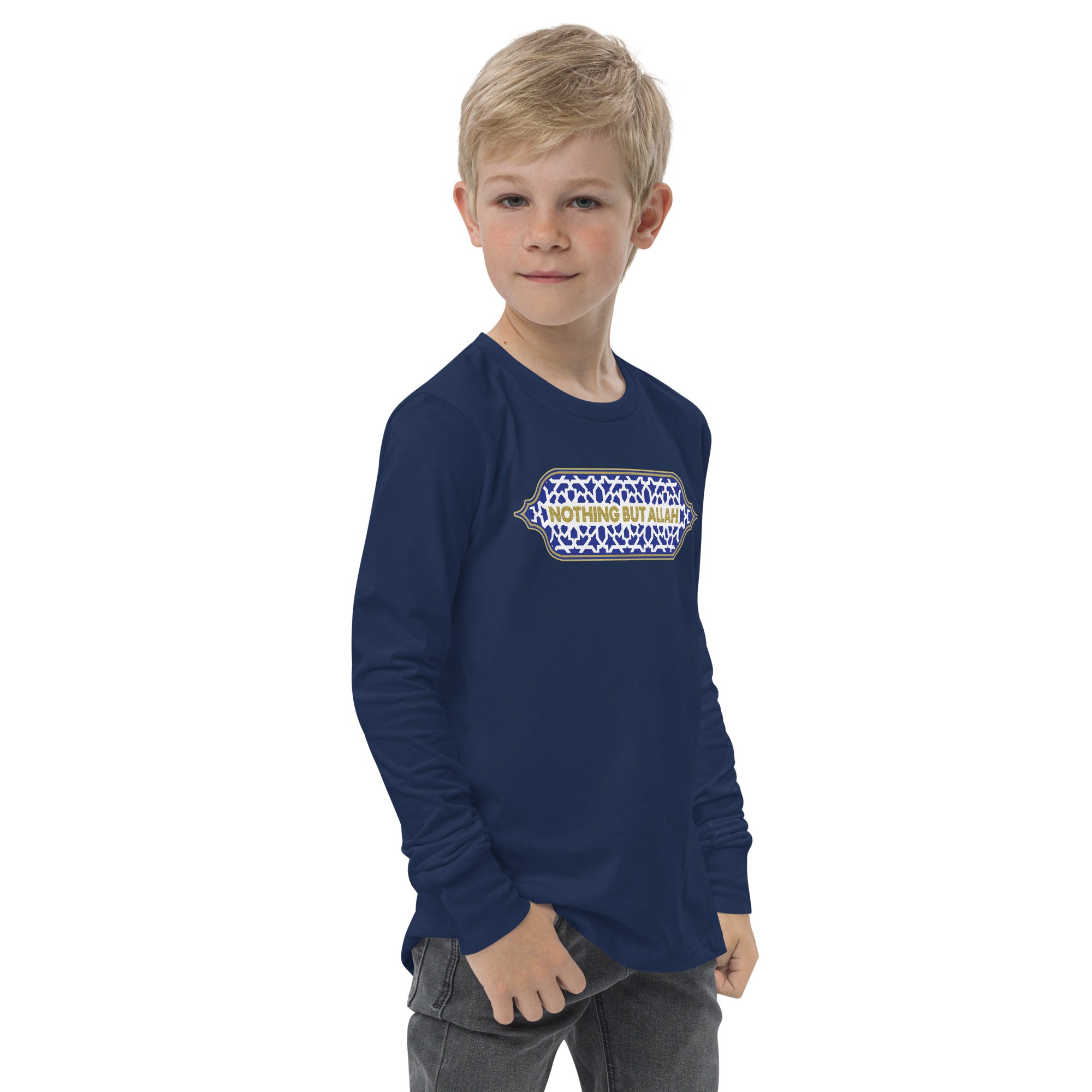 Nothing But Allah - Youth Long Sleeve Tee